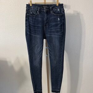 Judy Blue Indigo Denim skinny high waisted Jeans-5/27